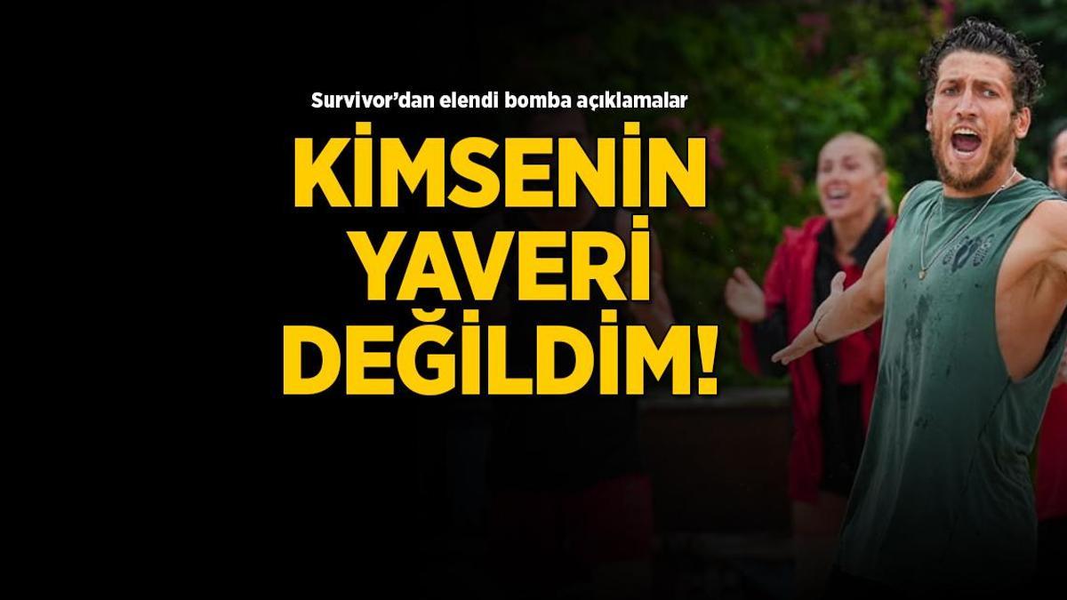 Survivor'dan elendi bomba açıklamalar yaptı! Batuhan Gökgöz: Kimsenin yaveri değildim