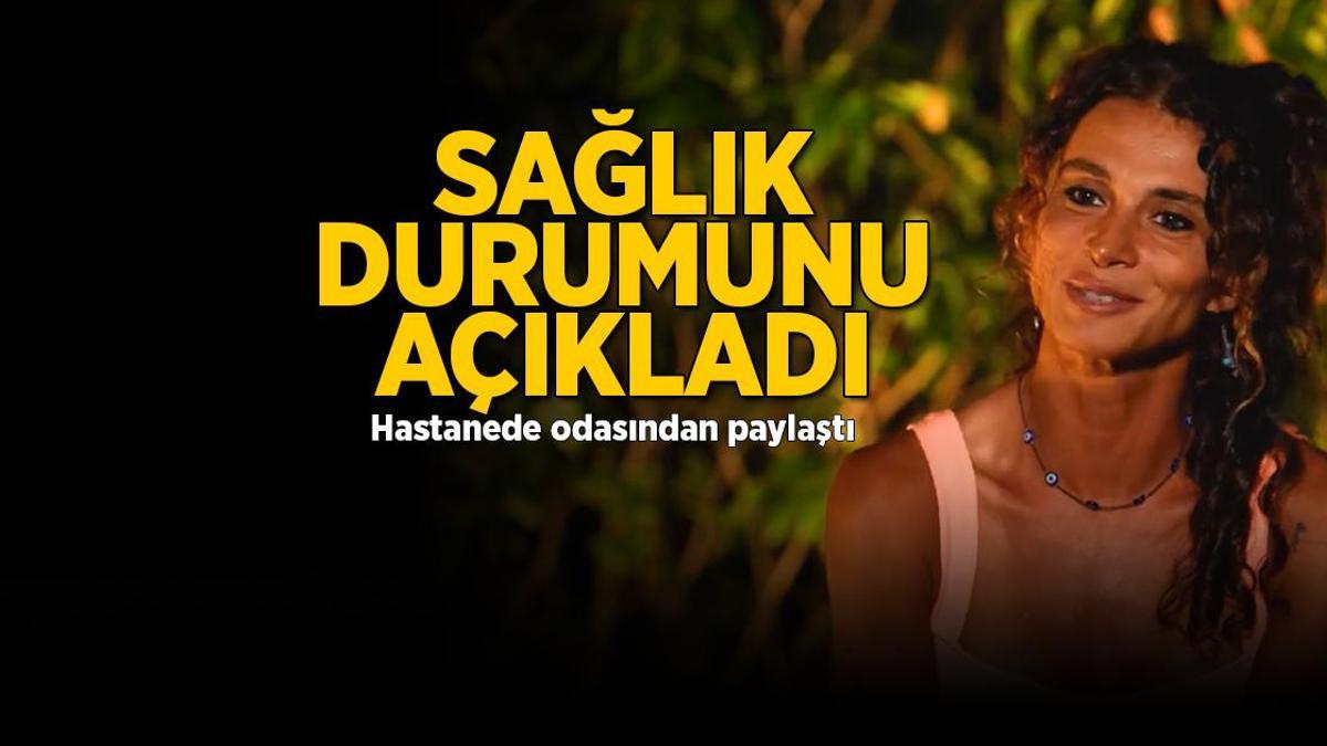 Survivor'dan elenen Pınar Saka hastane odasından paylaştı! Sağlık durumunu açıkladı