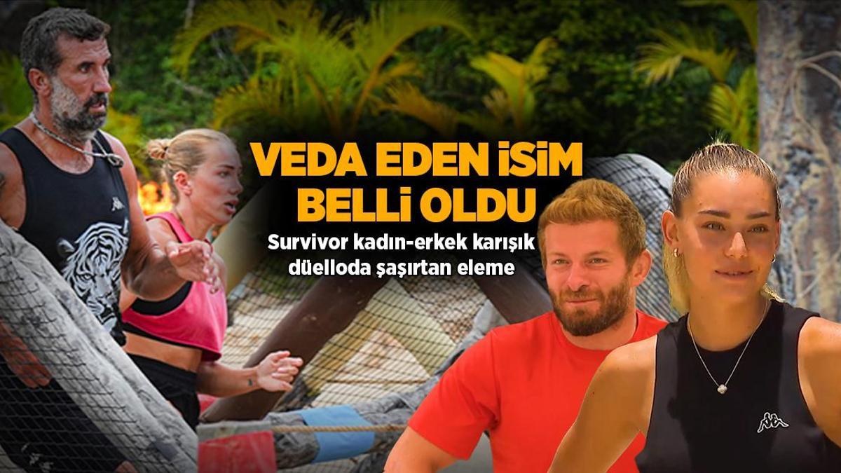 SURVIVOR HABERLERİ | Survivor'a veda eden isim belli oldu! Kadın-erkek karışık düelloda şaşırtan eleme
