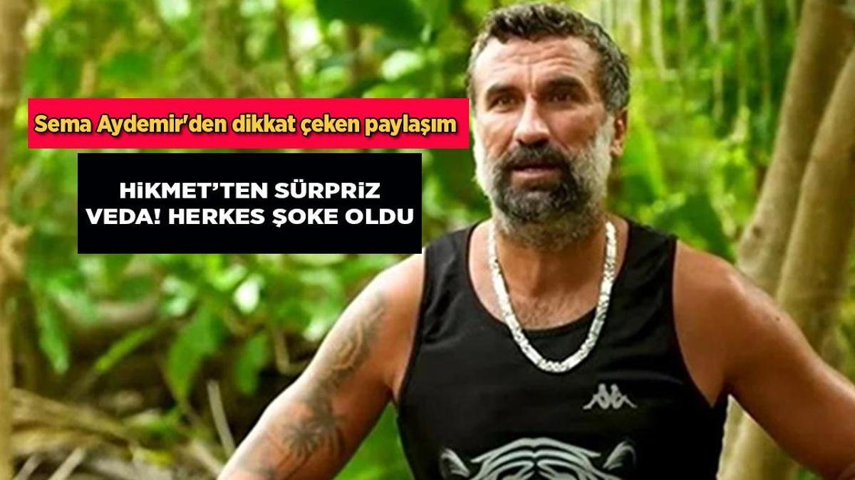 Survivor haberleri: Survivor Hikmet neden yok? Sema Aydemir'den dikkat çeken paylaşım