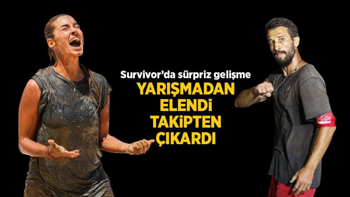 Survivor haberleri: Yağmur Banda Survivor'dan elendi! Adem Kılıççı'yı Instagram'dan takipten çıktı