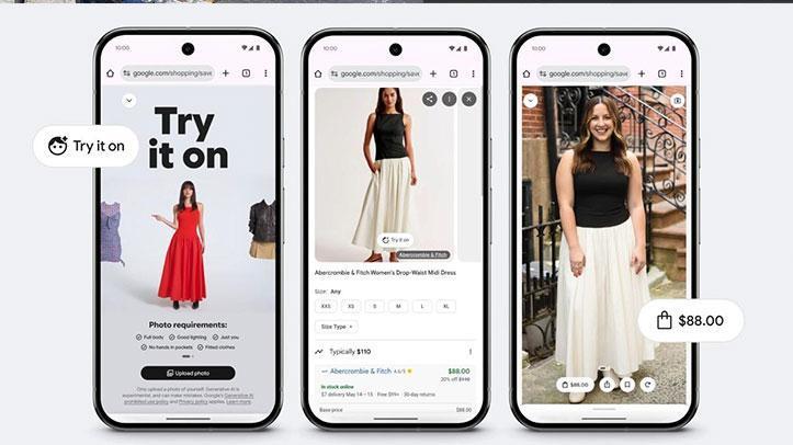 Tek tıkla kıyafet değiştirin. Google’ın yeni yapay zekası kadınların favorisi olabilir