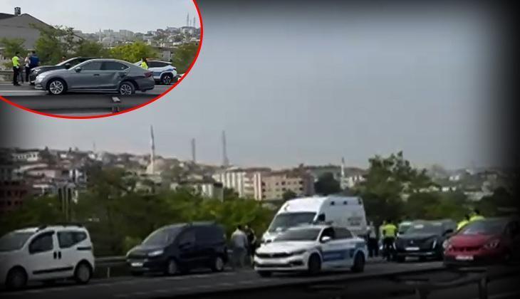 TEM Otoyolu'nda zincirleme kaza! Kilometrelerce kuyruk oluştu