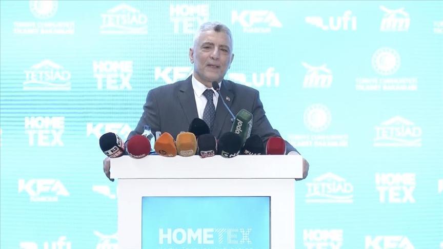 Ticaret Bakanı Bolat: Ev tekstilinde dünyada dördüncüyüz