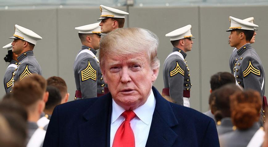 Trump'tan gözdağı! 'Dünyanın şimdiye kadar gördüğü en güçlü ordusunu inşa ettim'