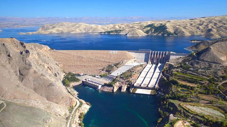 Türkiye'de elektrik enerjisinin yüzde 21,5'i hidroelektrik santrallerinden