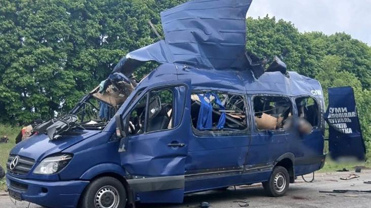 Ukrayna: Rusya'nın Sumy bölgesine düzenlediği saldırıda 9 kişi hayatını kaybetti