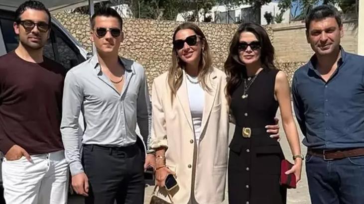'Uzak Şehir' setinde Hadise sürprizi! Oyuncularla hatıra fotoğrafı çektirdi