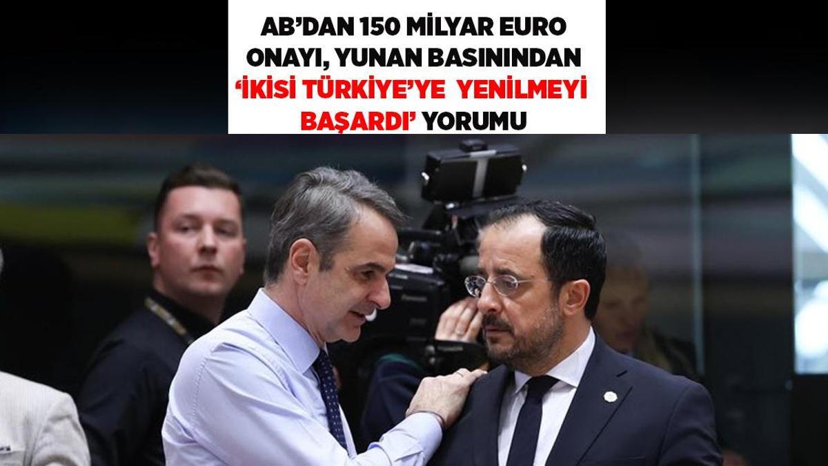 YUNANİSTAN'DA İKİ LİDERE 150 MİLYAR EUROLUK ÖFKE: TÜRKİYE'YE YENİLMEYİ BAŞARDILAR